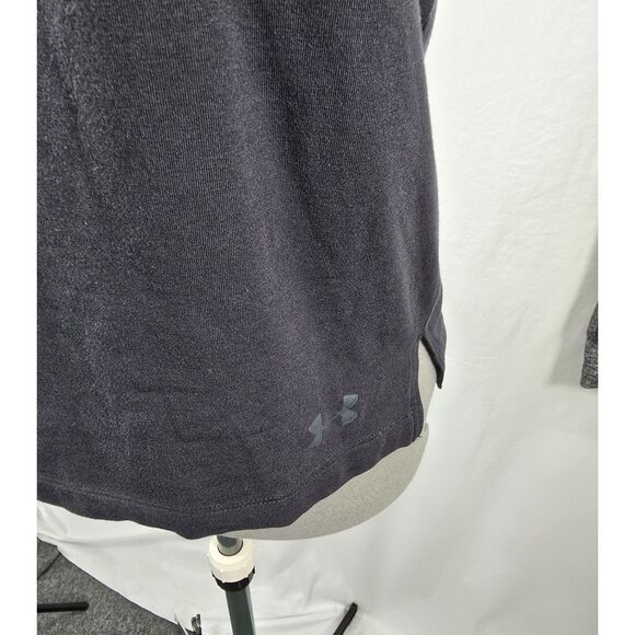 Women's Athletic Under Armour Set Joggers & American Flag Tank Black Gray SZ XS - Picture 8 of 9